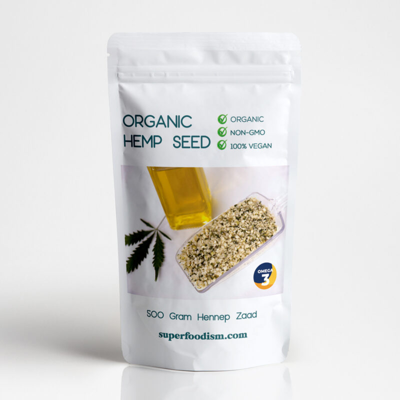 Bio Hennep Zaden 500 Gram